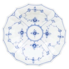 Royal Copenhagen. Rare porcelain dish in Blue Fluted Plain. 1930s