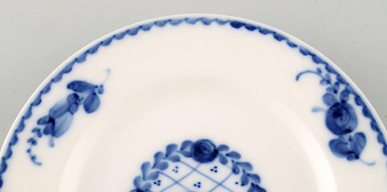 Danish Royal Copenhagen, Rococco Cake Plate, 12 Pieces in Stock