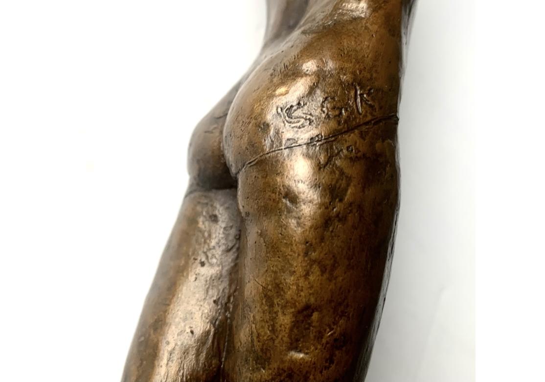 Royal Copenhagen S. G-Kelsey Numbered Bronze Ballerina For Sale 4