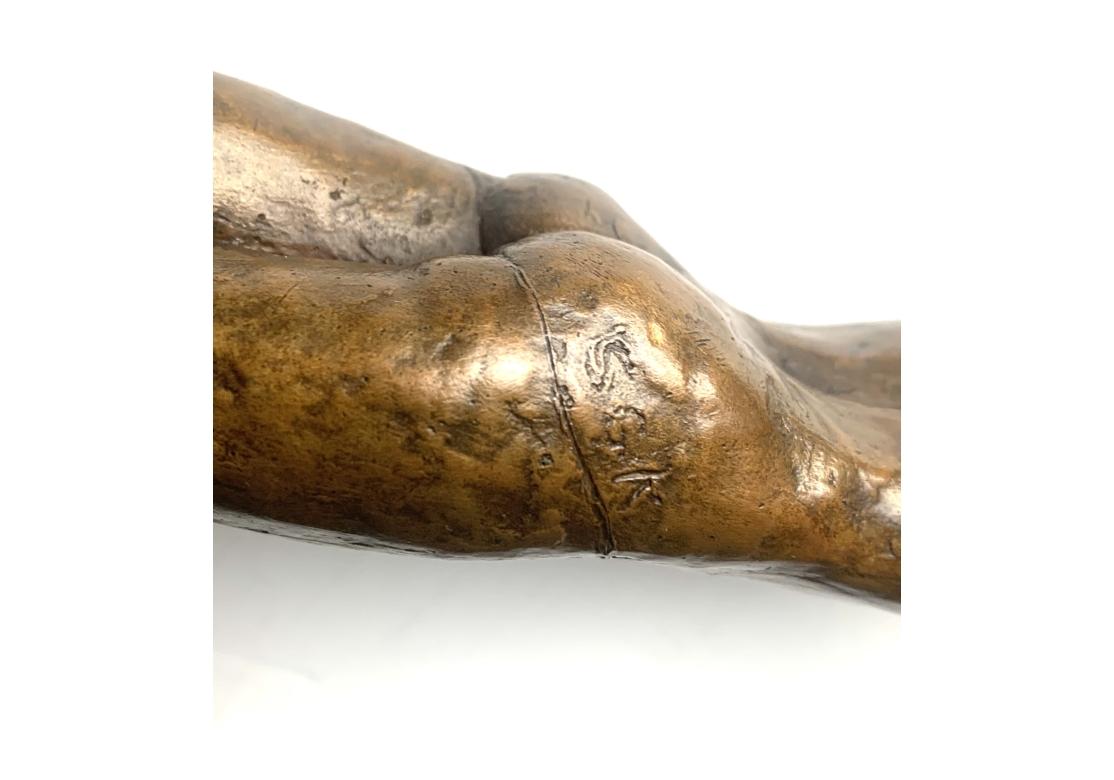 Royal Copenhagen S. G-Kelsey Numbered Bronze Ballerina For Sale 6