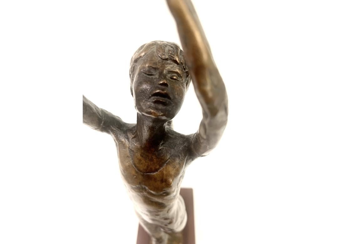 Royal Copenhagen S. G-Kelsey Numbered Bronze Ballerina For Sale 9