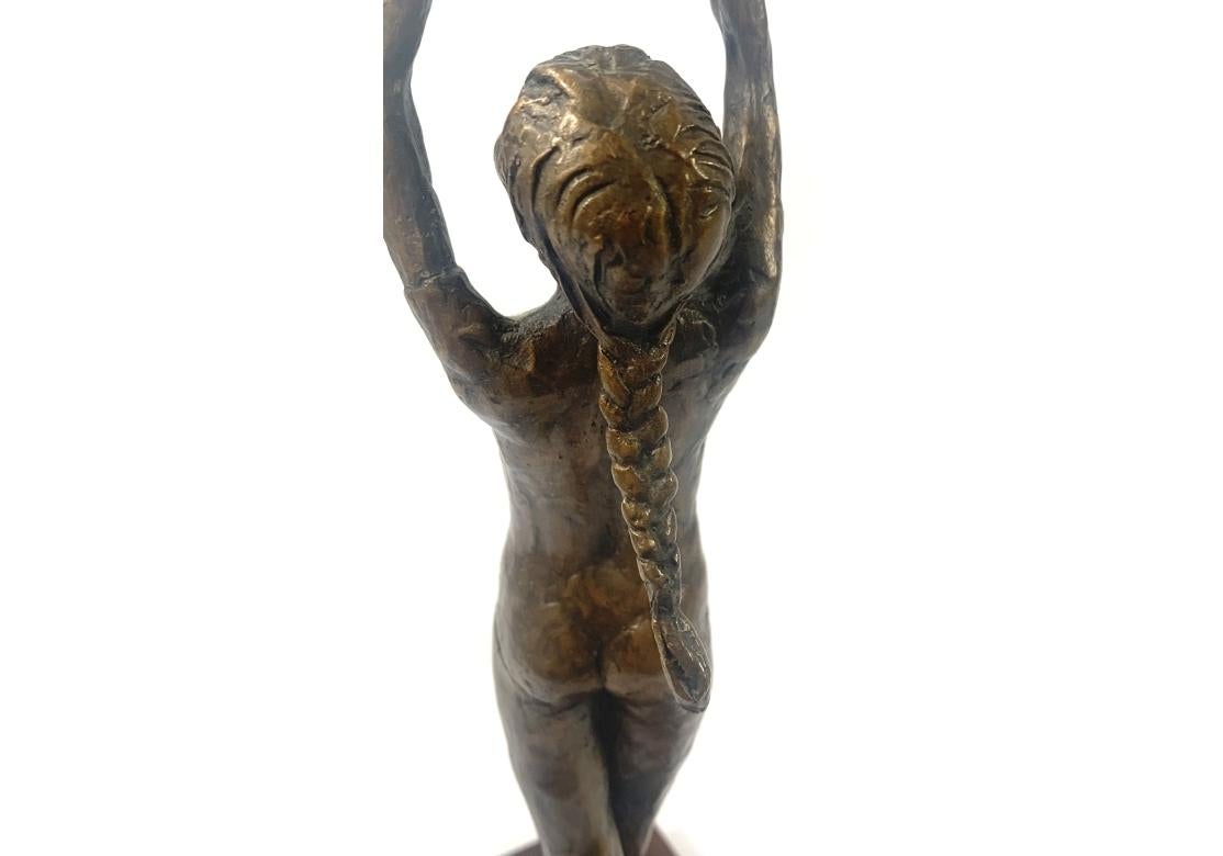 Royal Copenhagen S. G-Kelsey Numbered Bronze Ballerina For Sale 10