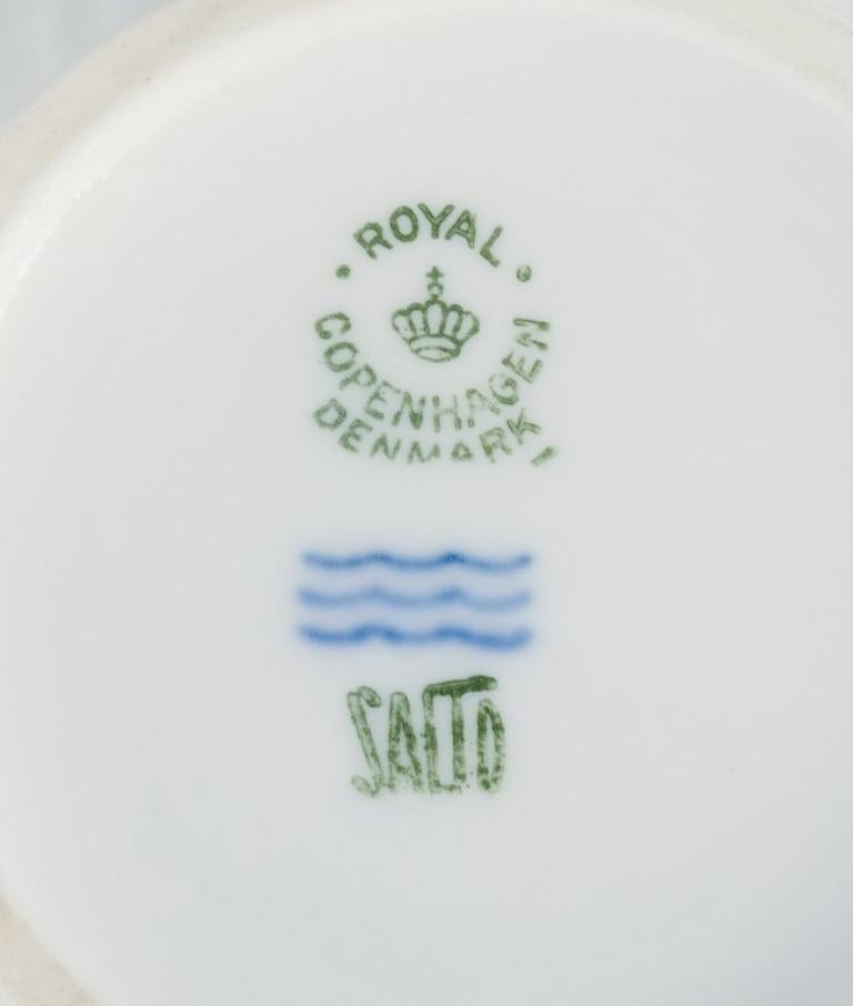 Scandinavian Modern Royal Copenhagen, Salto, Coffee Pot in White Porcelain, 1961 For Sale