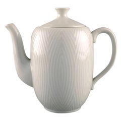 Royal Copenhagen, Salto Service, White, Coffee Pot, 1960s