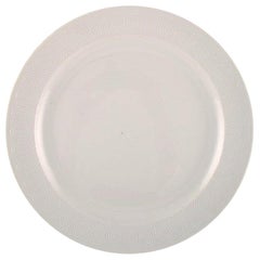 Royal Copenhagen, Servicio Salto, Blanco, Gran fuente redonda, 1962