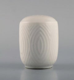 Royal Copenhagen, Salto Service, White, Salt and Pepper Shaker, 1960s