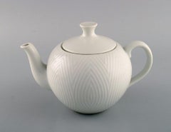 Royal Copenhagen, Salto Service, White, Teapot, 1960s