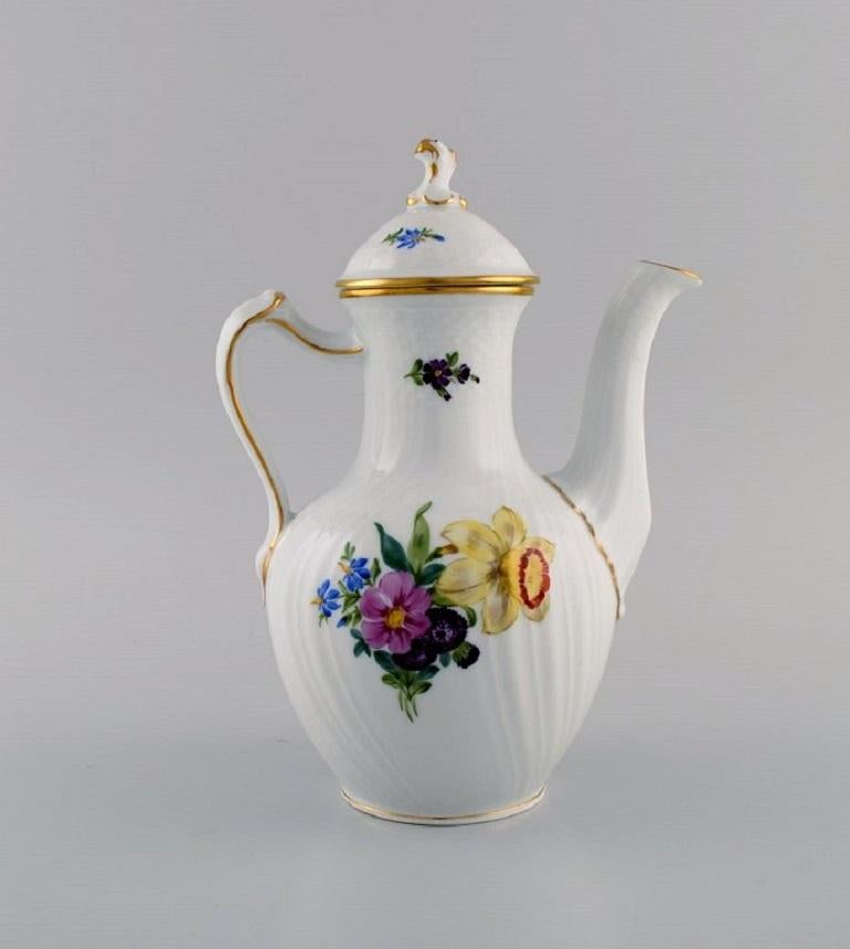 royal copenhagen coffee pot