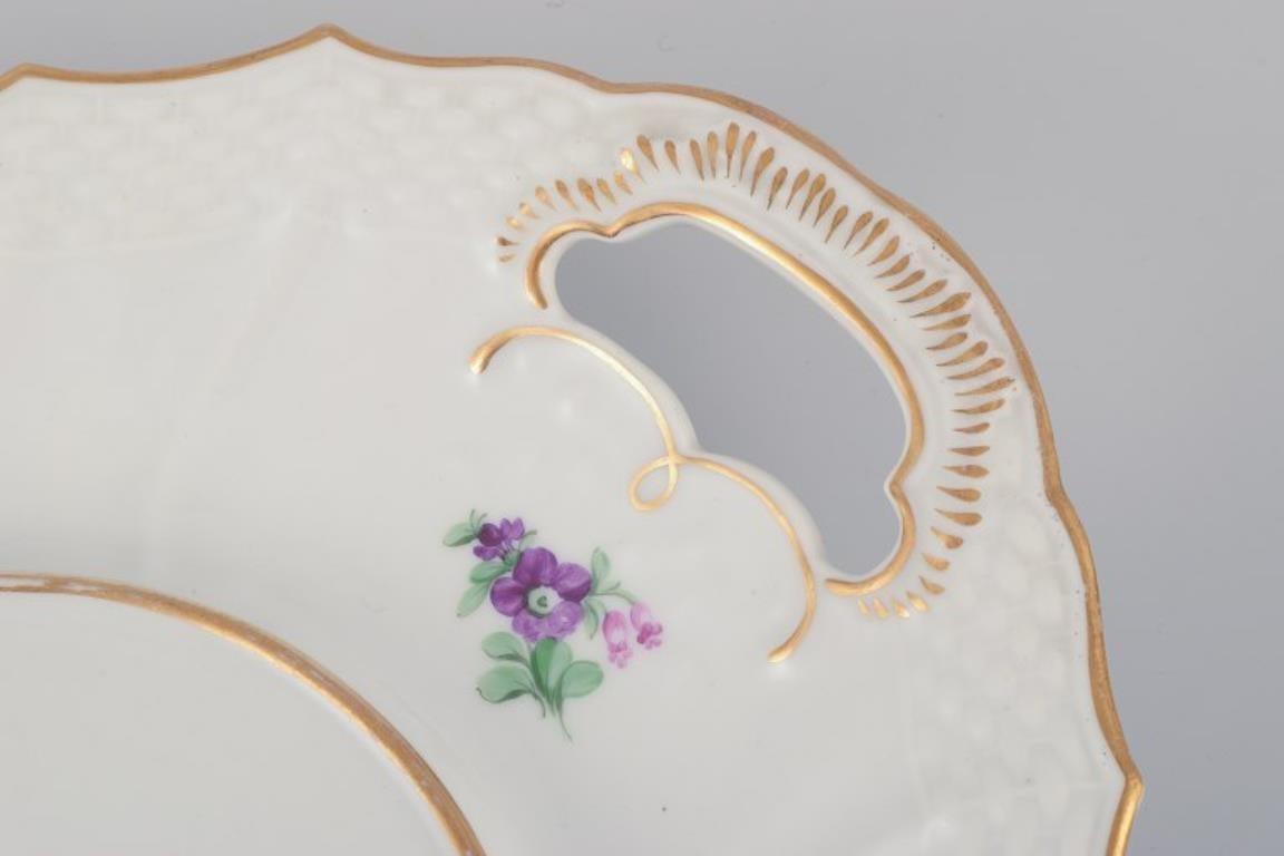 Flor Sajona de Royal Copenhagen. Sopera grande de porcelana con tapa. en venta 2