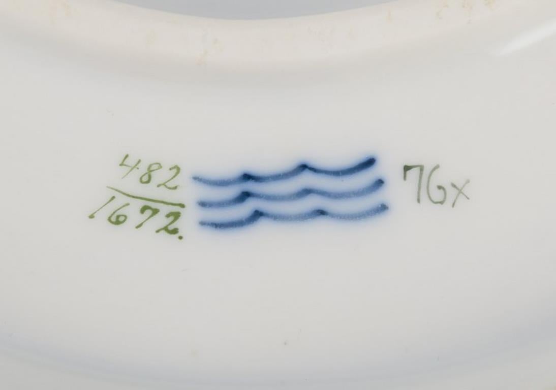 Flor Sajona de Royal Copenhagen. Sopera grande de porcelana con tapa. en venta 3