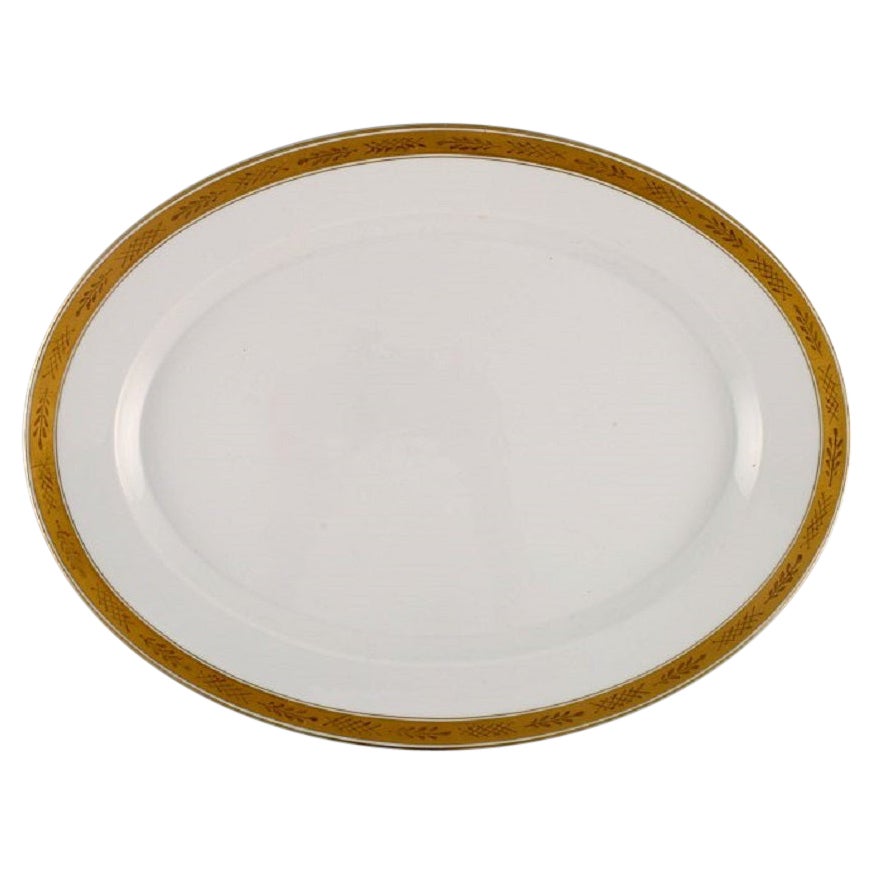 Service Royal Copenhagen n° 607, plat de service Colossal en porcelaine