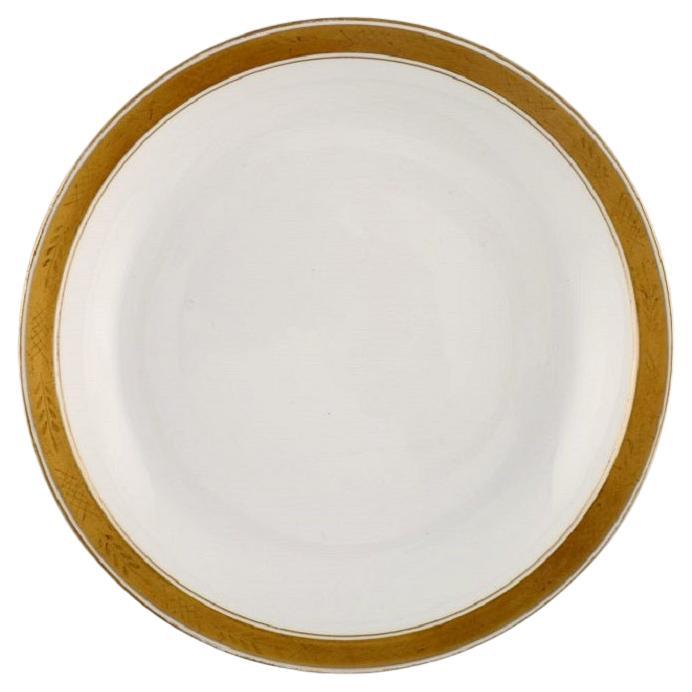 Royal Copenhagen Service No. 607. Round Porcelain Serving Dish
