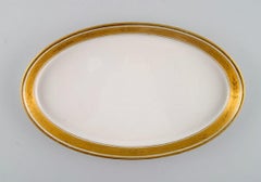 Royal Copenhagen Service No. 607, Two Oval Porcelain Dishes, 1944