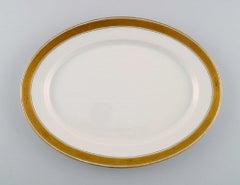 Royal Copenhagen Service No. 607, Two Oval Porcelain Dishes