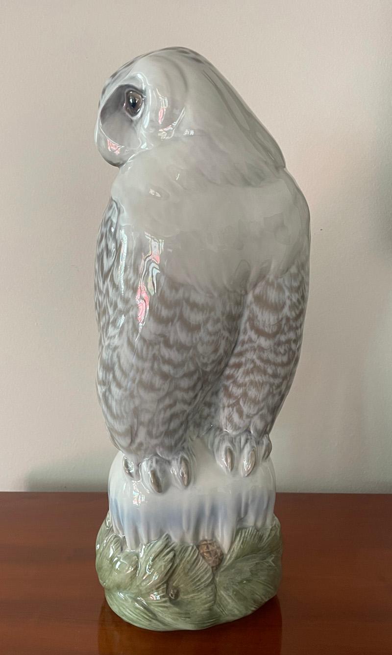 royal copenhagen owl figurine