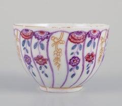 Royal Copenhagen. "Turkish coffee cup" in hand-painted porcelain. Late 18th C.