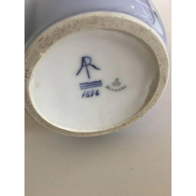 Royal Copenhagen Unique Vase from 1896 with Iris For Sale at 1stDibs