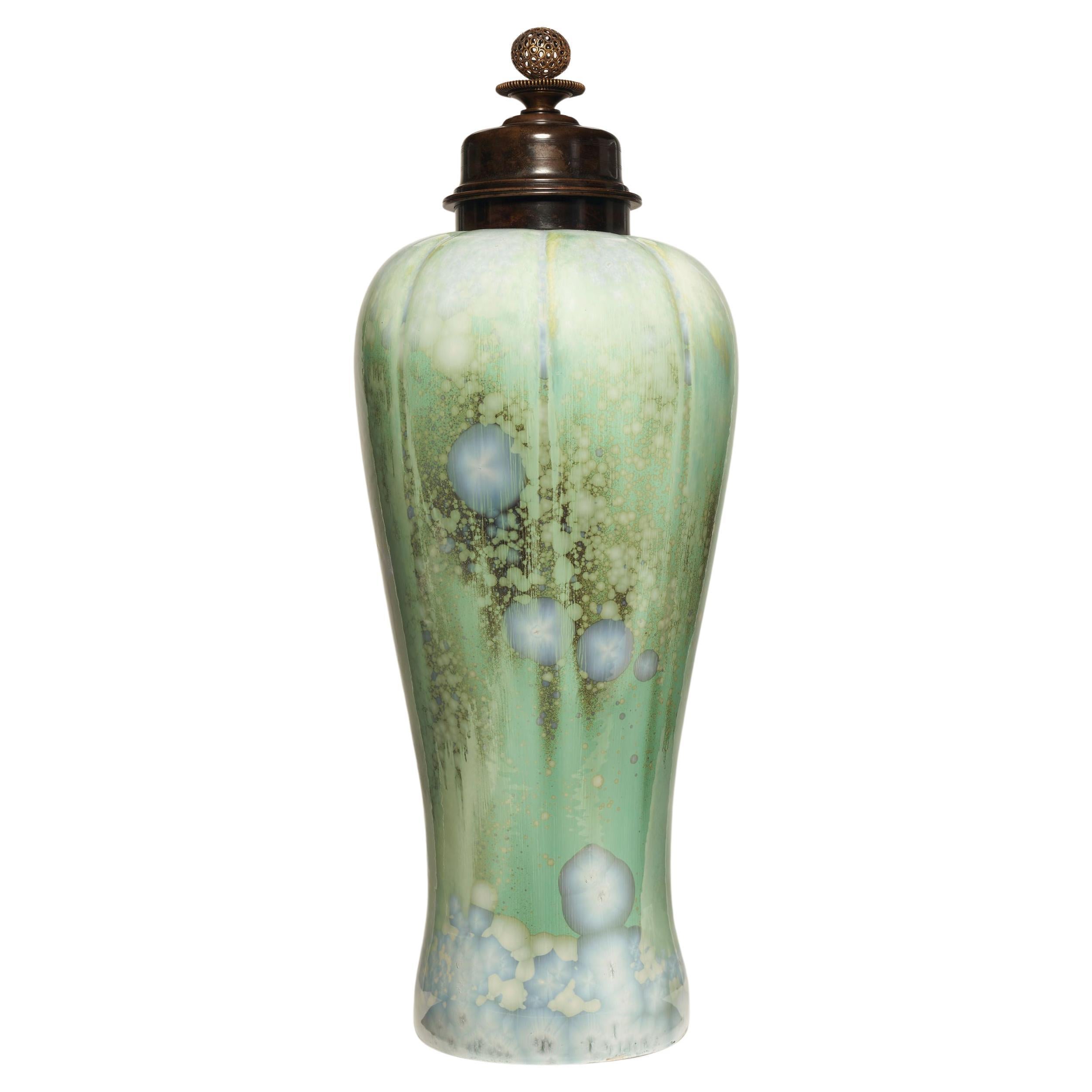 Vaso Royal Copenhagen in stile Art Nouveau di Knud Valdemar Engelhardt in vendita