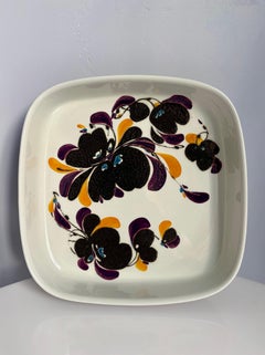 Royal Copenhagen Vide-Poche-Schale, handbemaltes Porzellan, 1970er Jahre