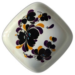 Royal Copenhagen Vide-Poche-Schale, handbemaltes Porzellan, 1970er Jahre