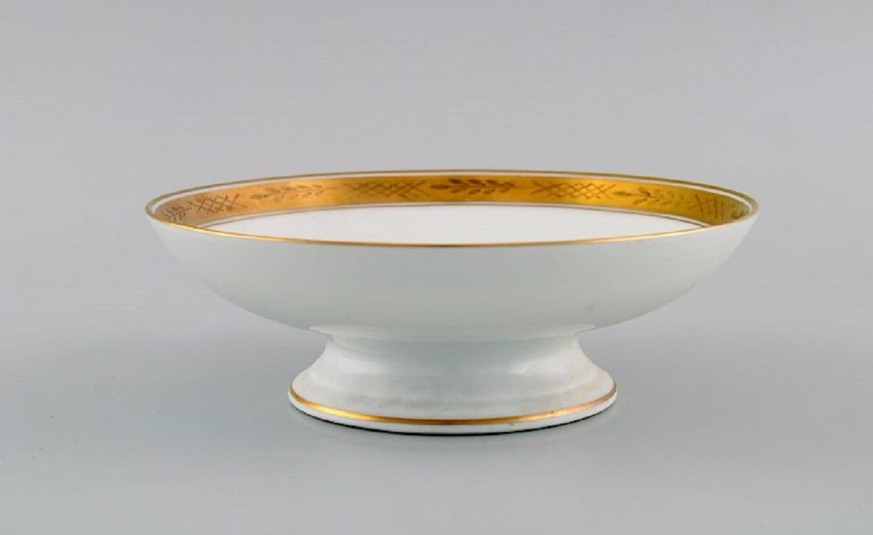Danish Royal Copenhagen White Dagmar. Jug, Compote and Two Bowls in Porcelain