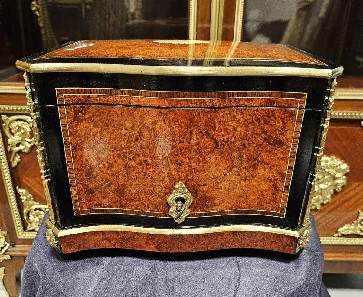 Royal Count Cigar Box Humidor French Napoleon by Alphonse Giroux 19th Century 2