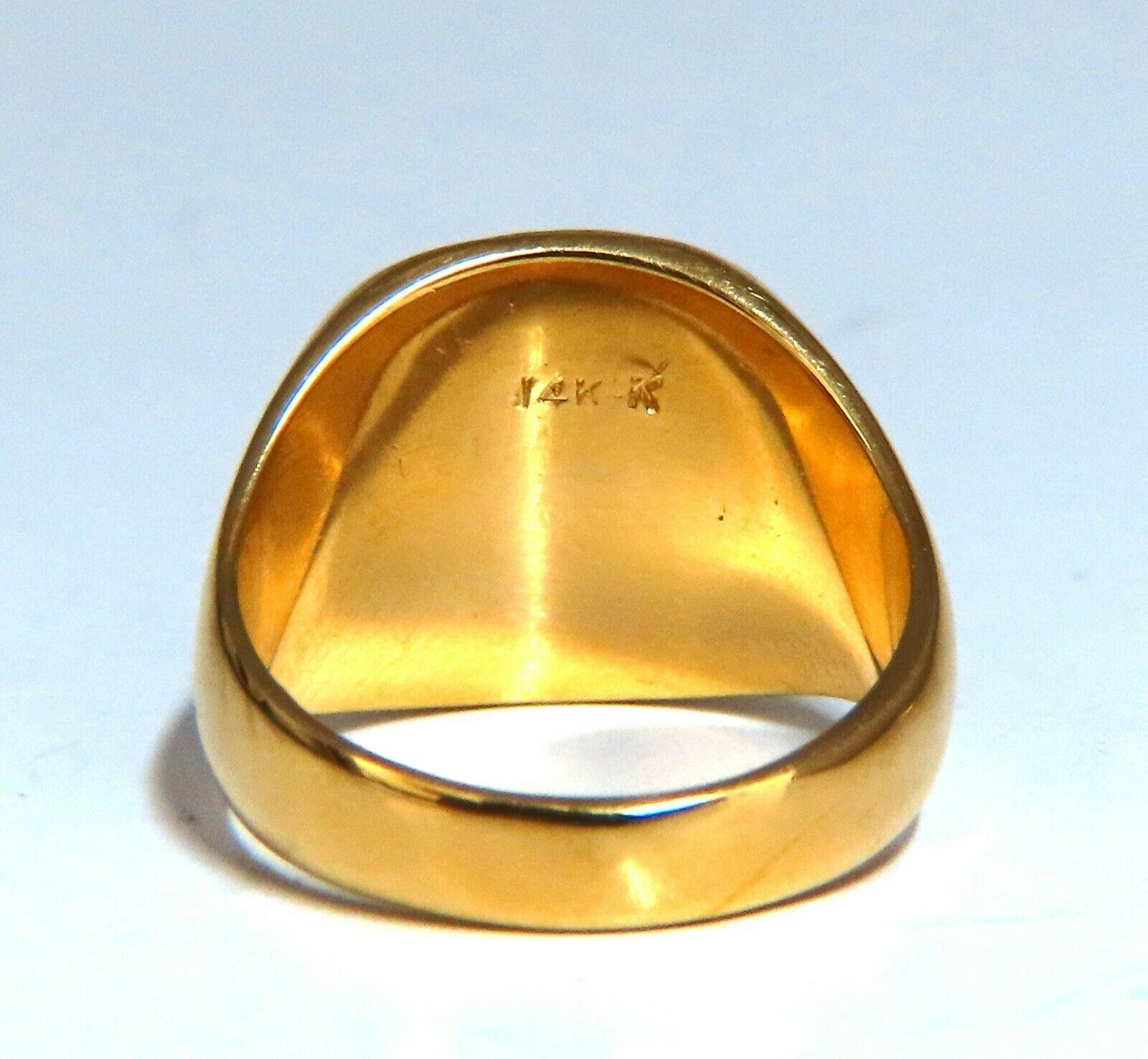 Royal Crest Coat of Arms 14kt Siegelring 1