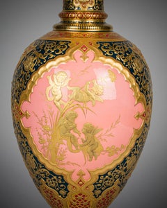 Royal Crown Derby Covered Urn, 19th Century