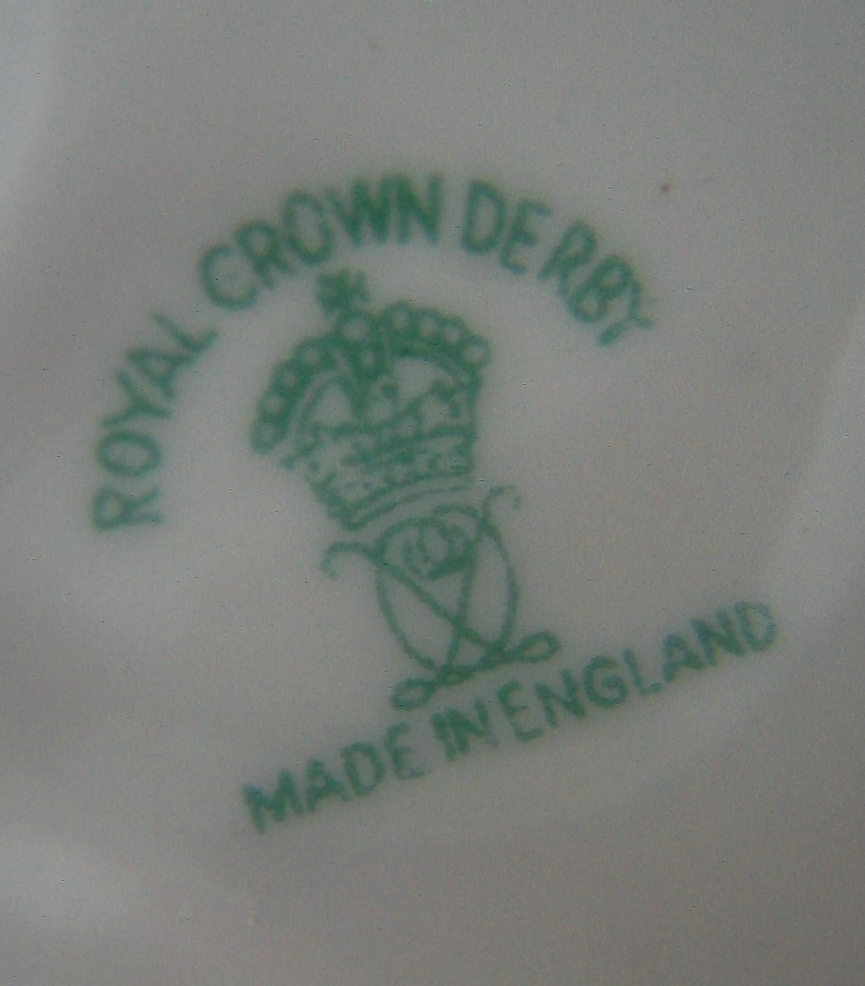 Royal Crown Derby, Derby Posies Jam Jar, United Kingdom, circa 1923-1953 For Sale 1