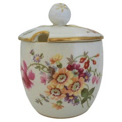 Used Royal Crown Derby, Derby Posies Jam Jar, United Kingdom, circa 1923-1953