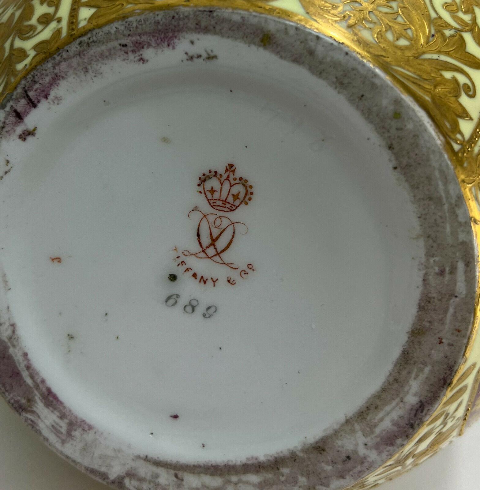 Royal Crown Derby for Tiffany & Co. Porcelain Twin Handled Urn, circa 1880 3