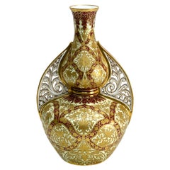 Royal Crown Derby for Tiffany & Co. Porcelain Twin Handled Urn, circa 1880