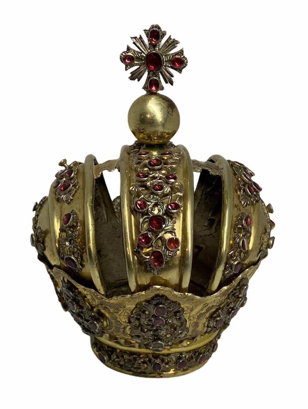 20th Century Royal Crown for Santo or Infant Jesus of Prague