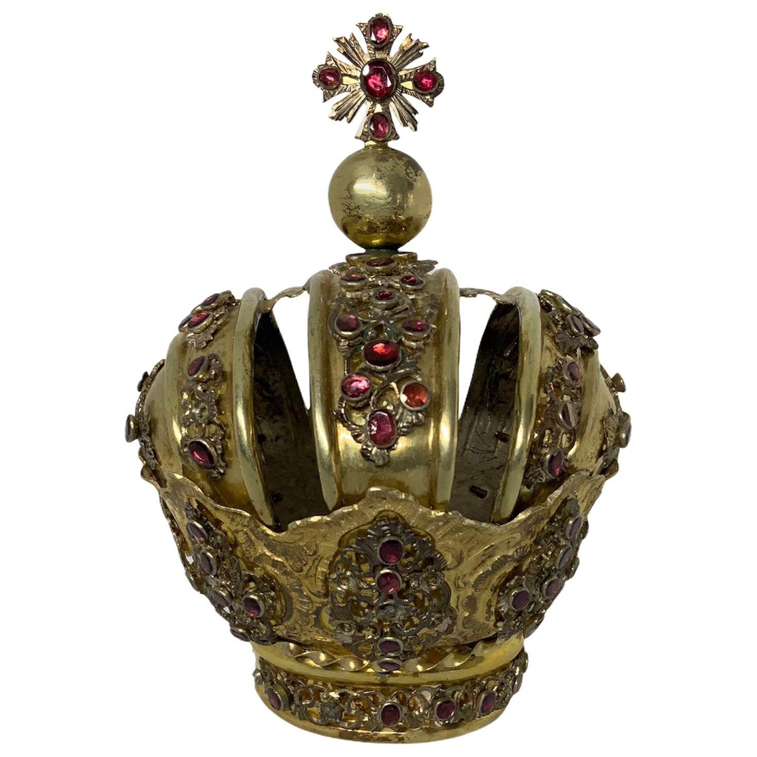 Royal Crown for Santo or Infant Jesus of Prague