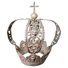 Royal Crown For Santos or Religious Sculptures