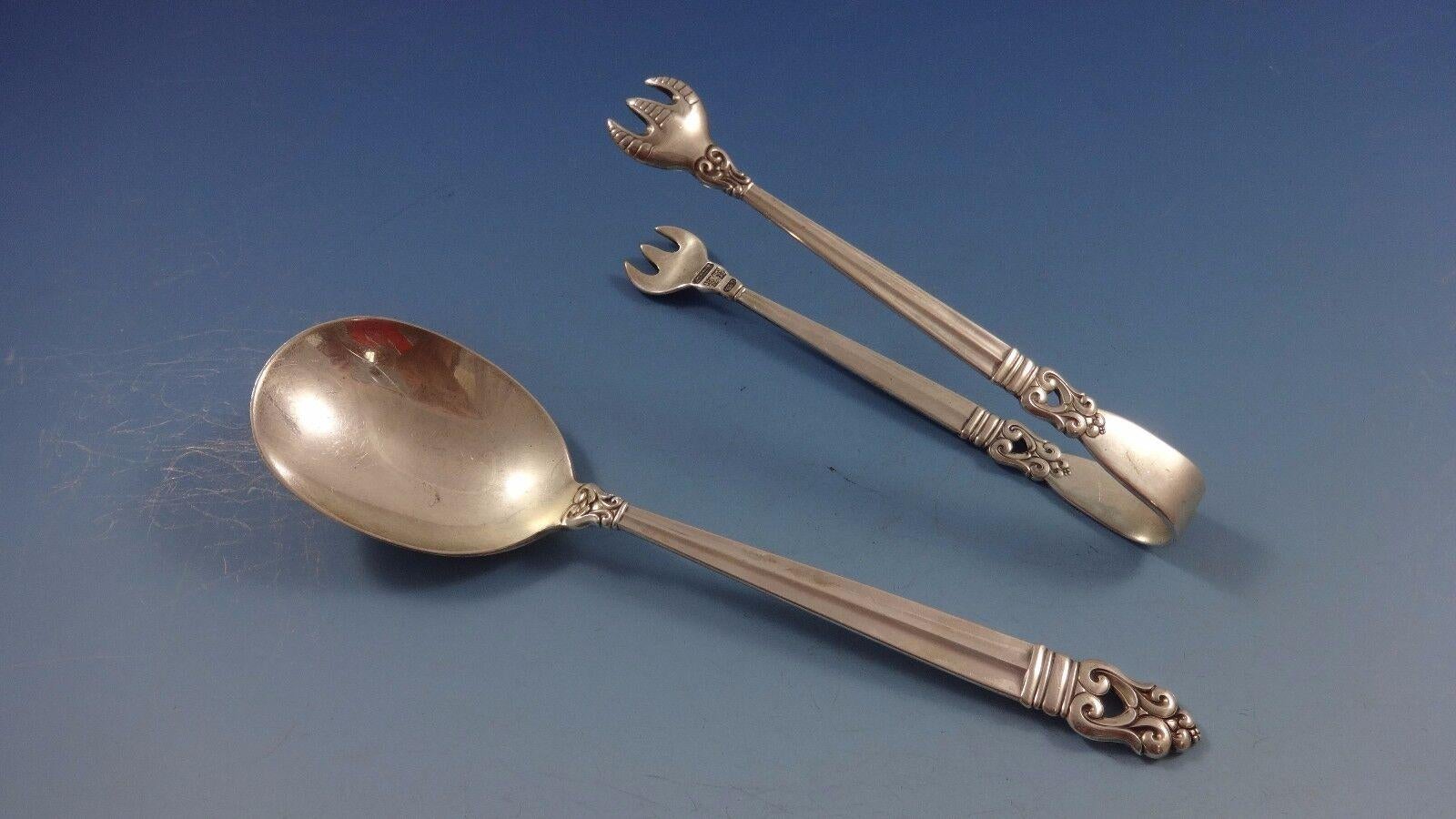 Royal Danish by International Sterling Silver Bestecksatz 8 Service 65 Pieces im Angebot 3