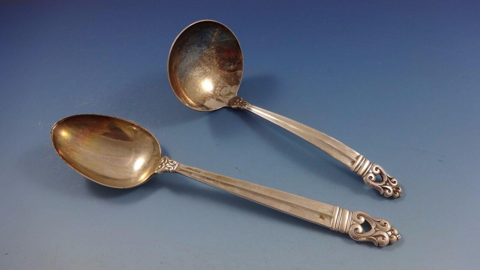 Royal Danish by International Sterling Silver Bestecksatz 8 Service 65 Pieces im Angebot 4