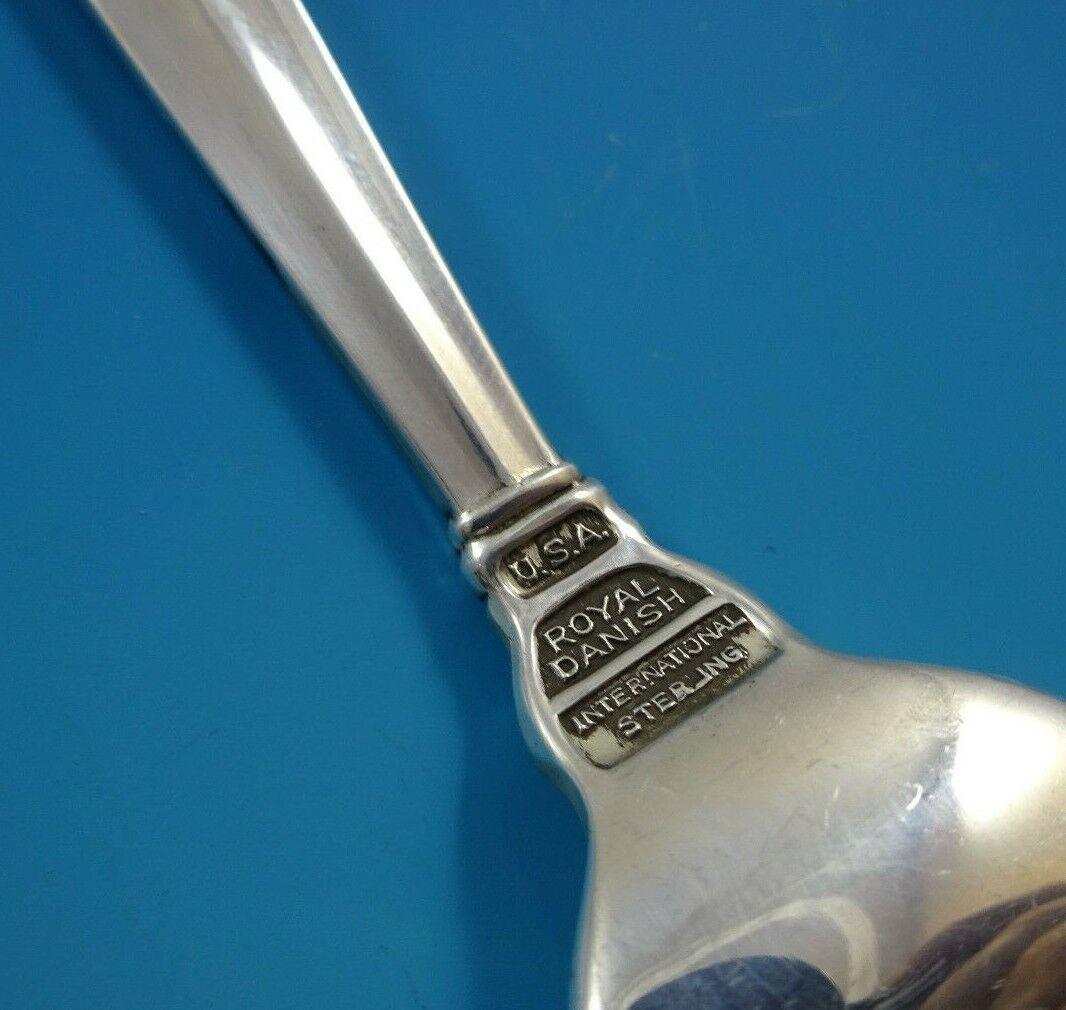 Royal Danish by International Sterling Silver Flatware Set 8 Service 81 Pieces For Sale 1