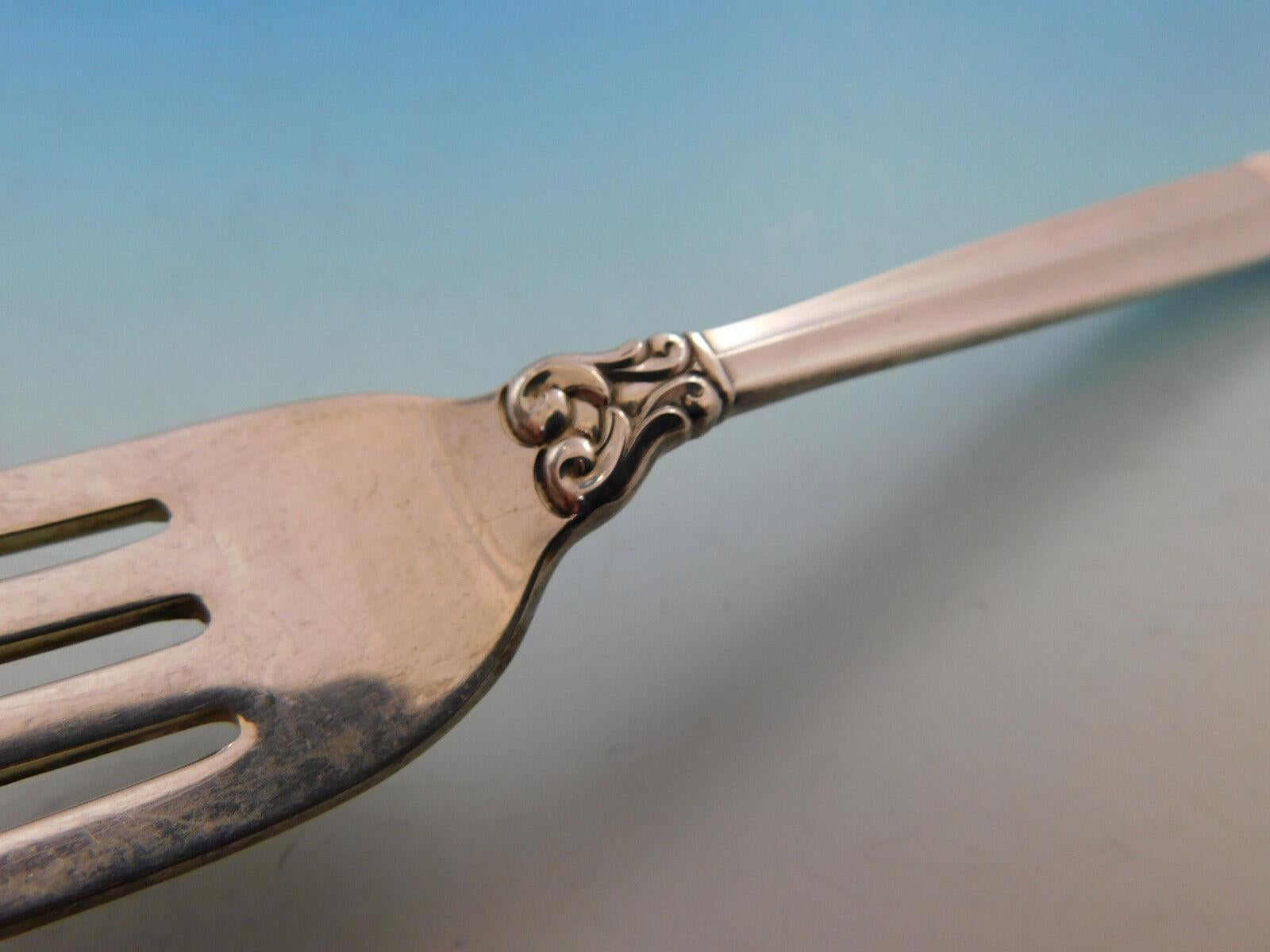 Juego de Cubiertos Royal Danish by International Sterling Silver para 8 Servicio 56 piezas mediados del siglo XX en venta
