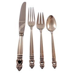 Service de couverts Royal Danish by International Sterling Silver 24 Pieces
