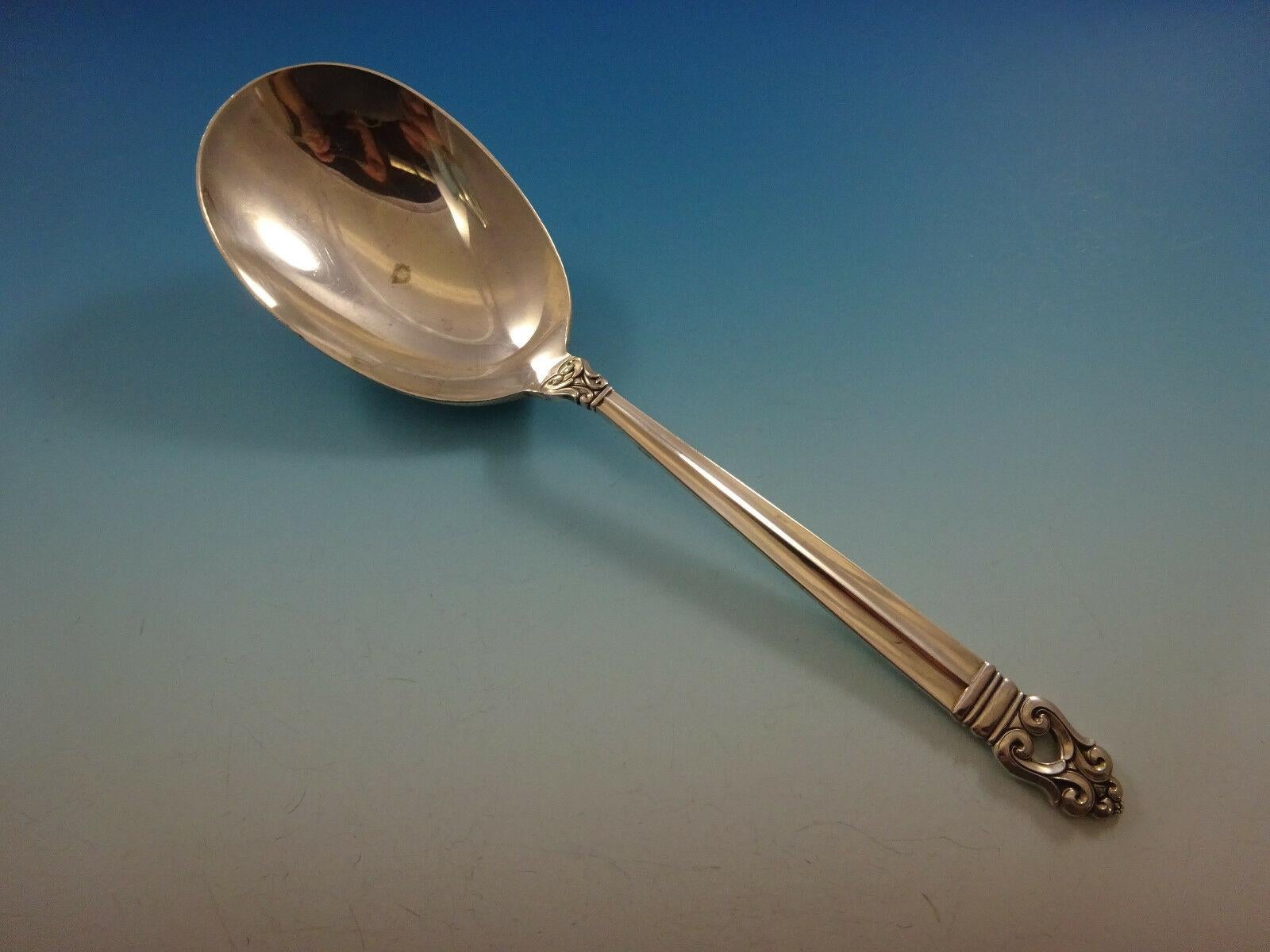 Servizio di posate Royal Danish by International Sterling Silver 55 pezzi per la cena in vendita 3