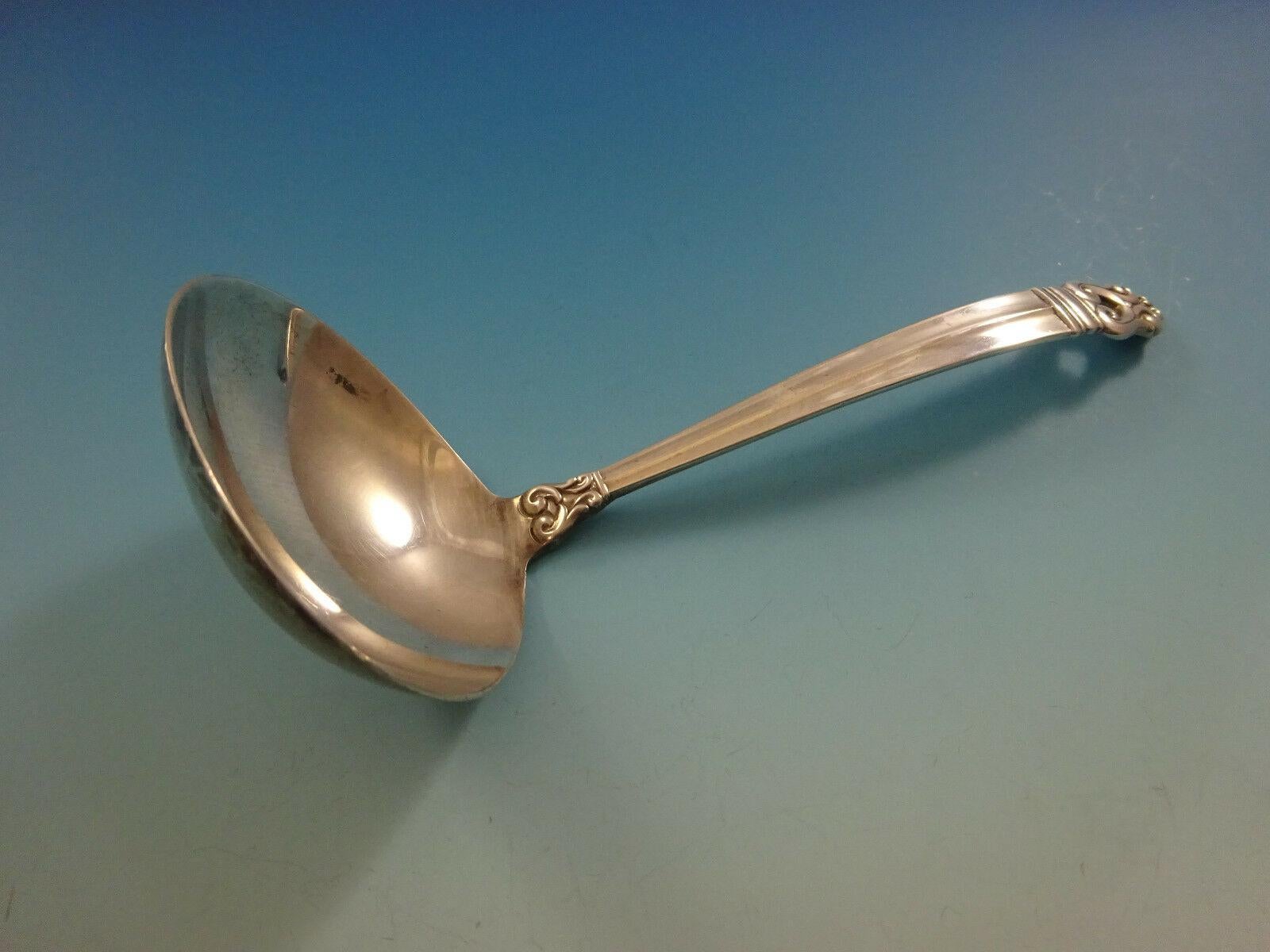 Servizio di posate Royal Danish by International Sterling Silver 55 pezzi per la cena in vendita 4