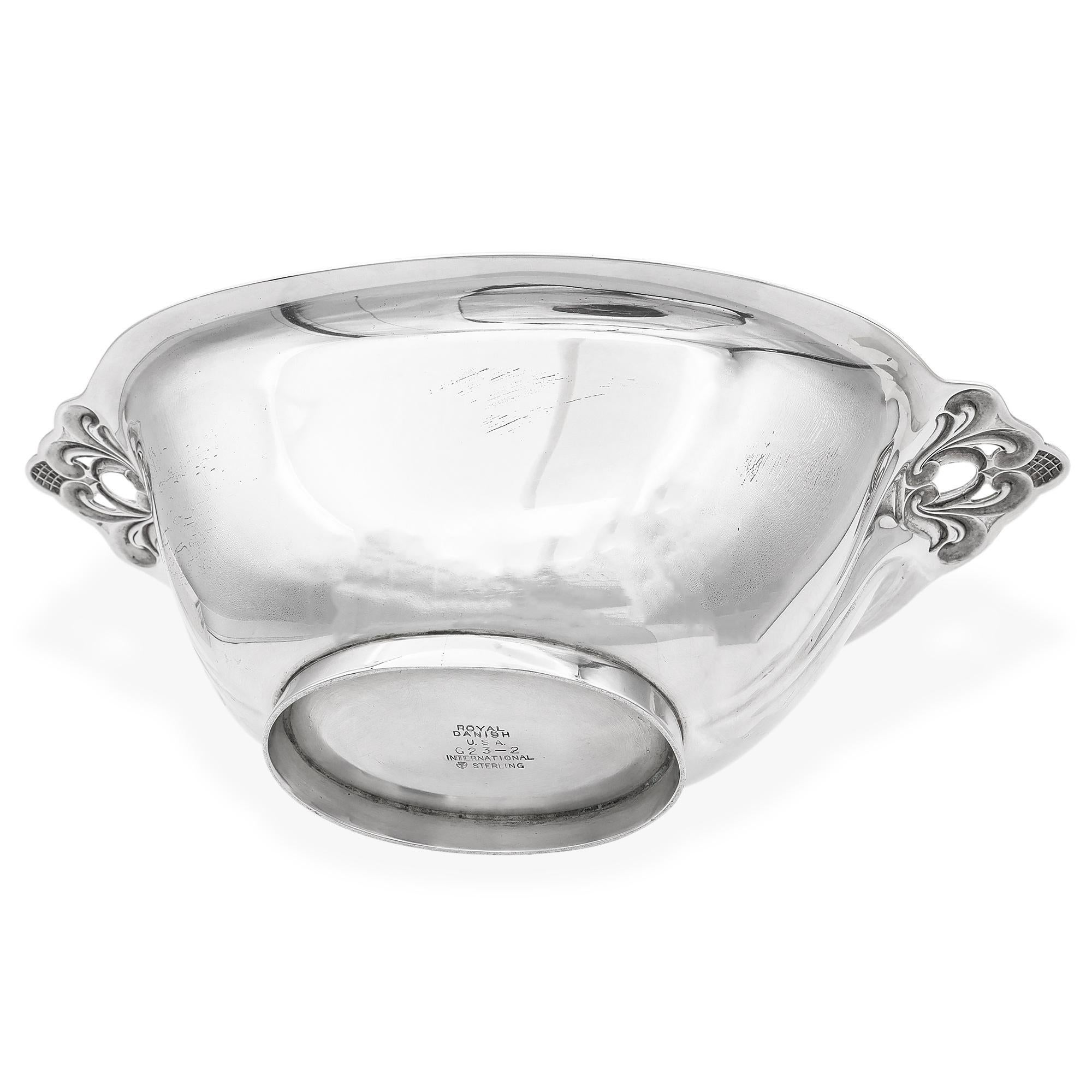 Ciotola per maionese Royal Danish Sterling Silver 8 1/8