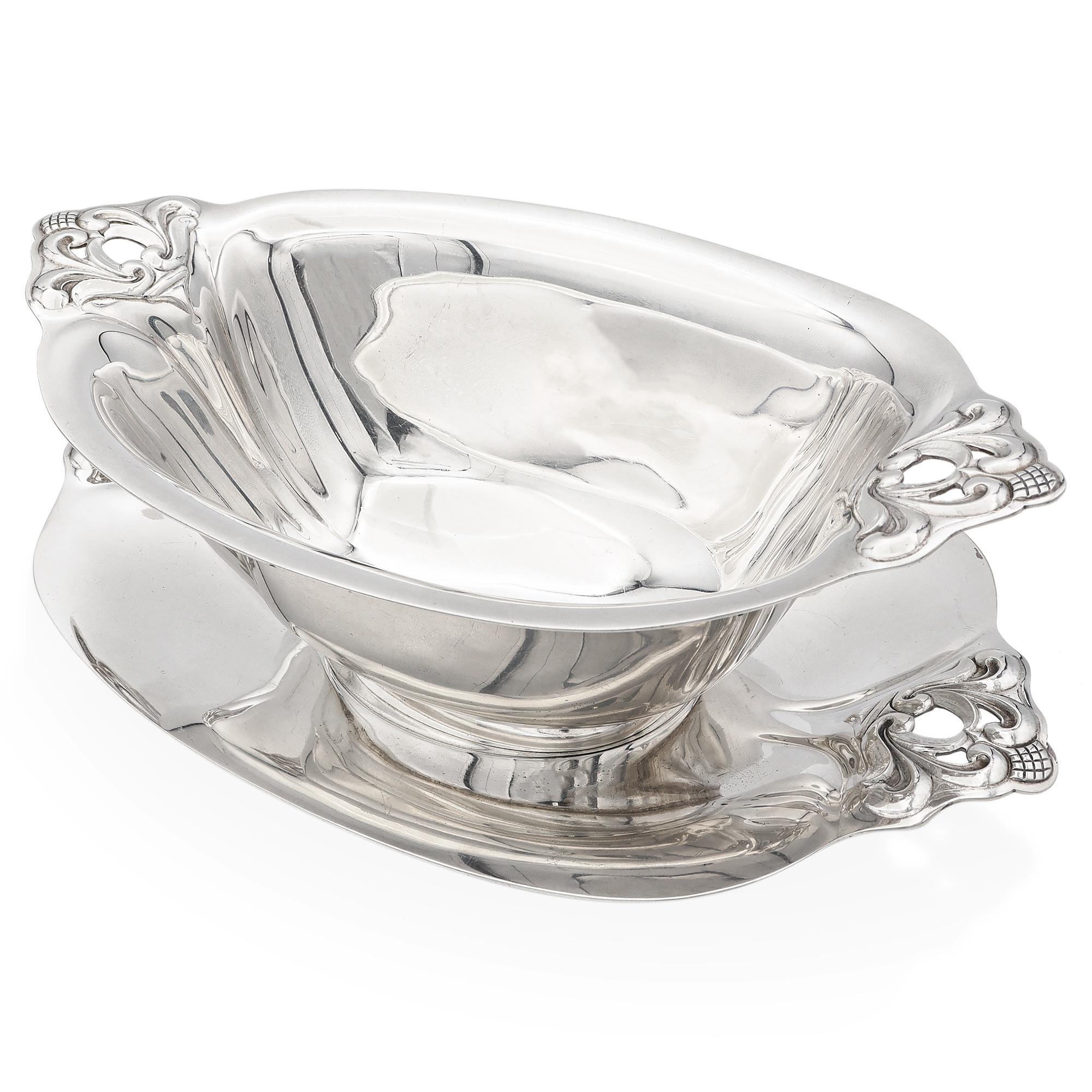 Ciotola per maionese Royal Danish Sterling Silver 8 1/8