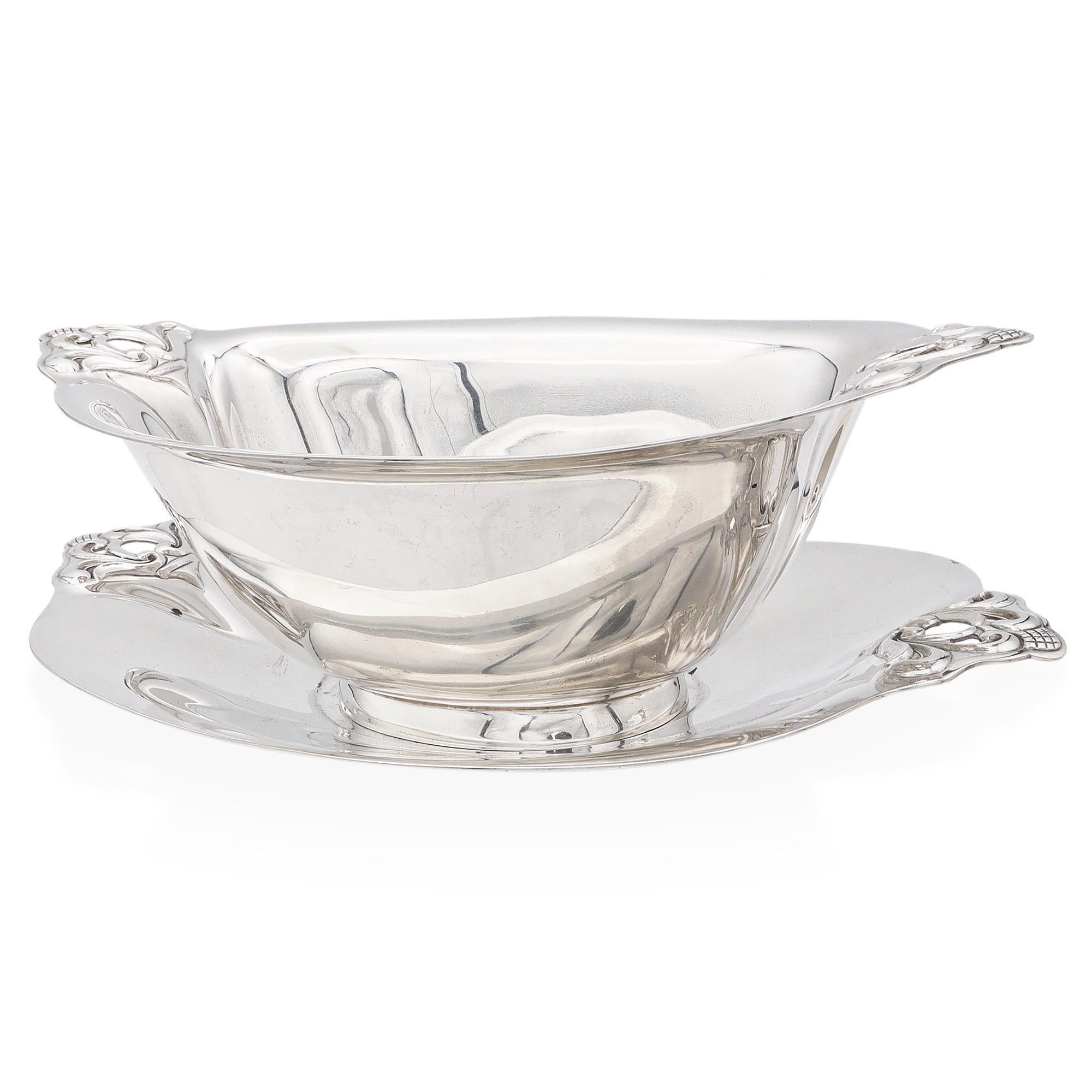 Ciotola per maionese Royal Danish Sterling Silver 8 1/8