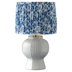 Lampe de table Royal Delft avec abat-jour imprimé Revival Heritage, fabriquée sur commande