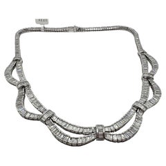 Royal Diamond necklace 12.69ct Platinum Exquisite craftsmanship