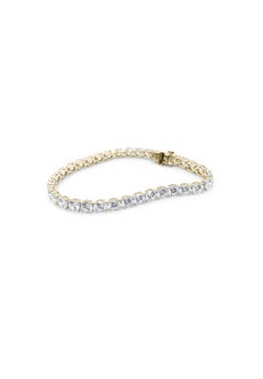 Royal Diamond Tennis Silver Bracelet Imitation