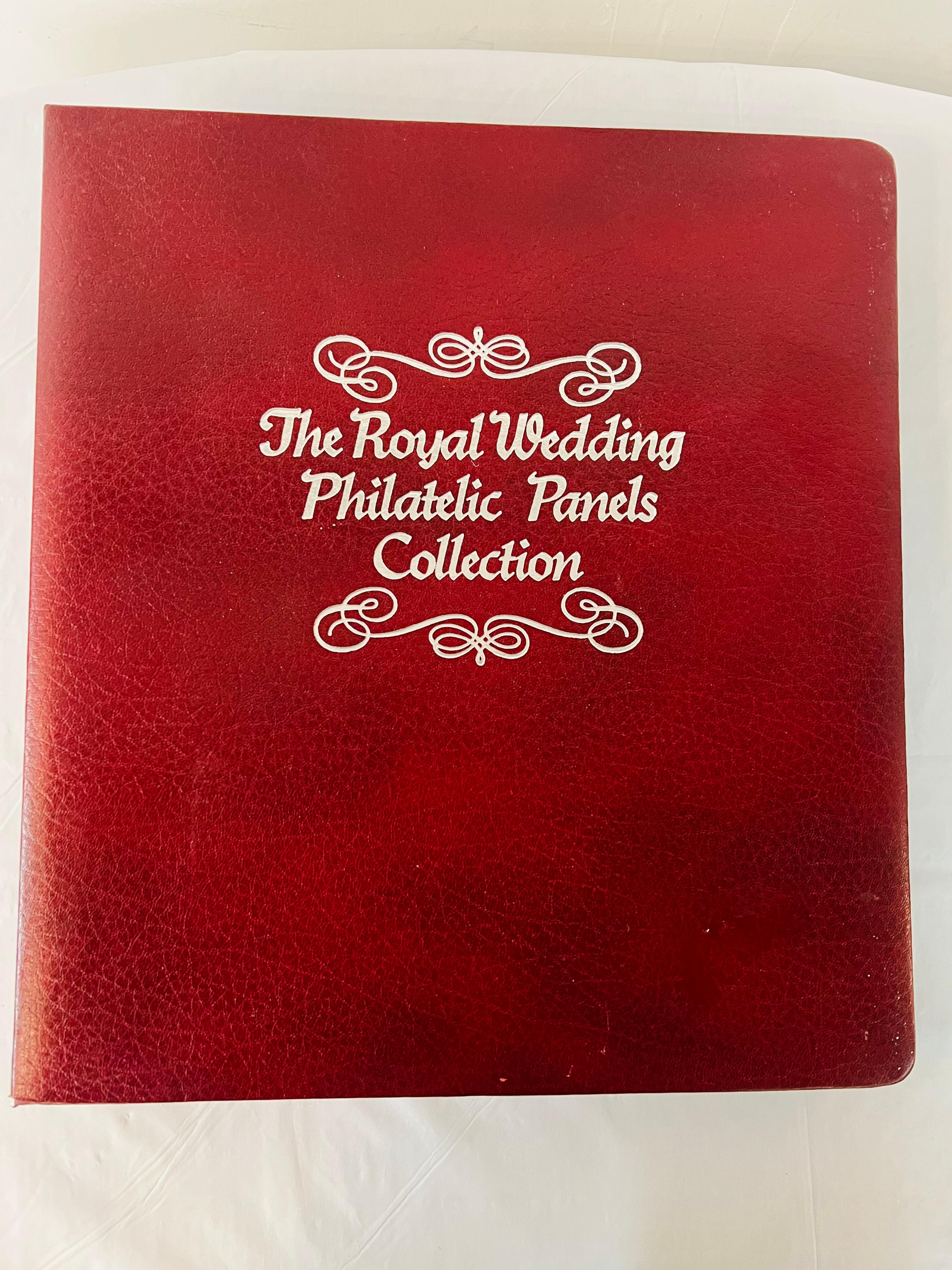 The Royal Wedding Philatelic Panels Collection was published by the Postal Commemorative Society in 1983. The album collection of historic Royal Wedding Commemorative Stamps also features full color photographs of the wedding as well as photos of