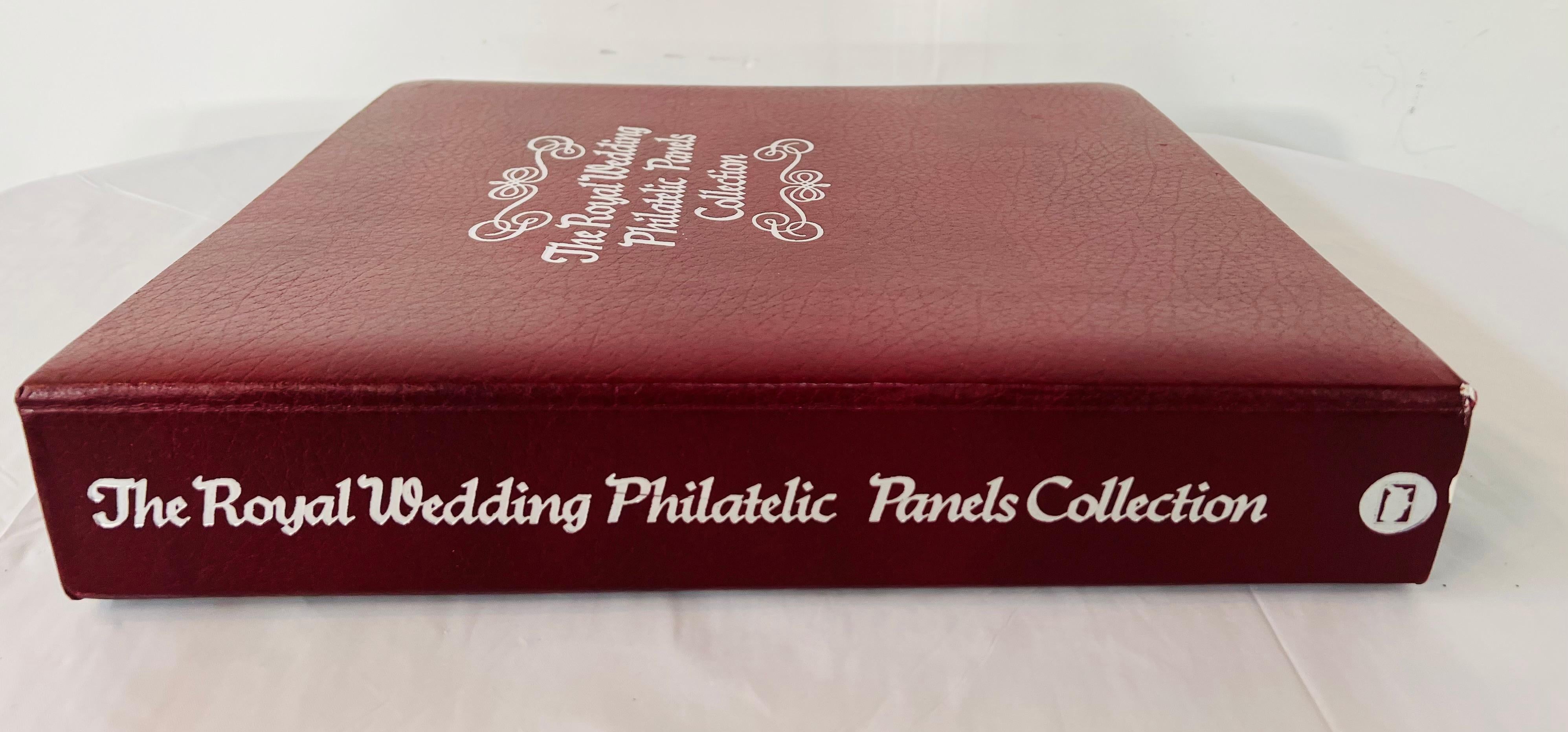 the royal wedding philatelic panels collection